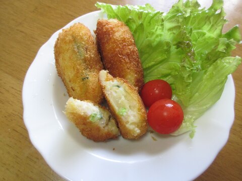 お弁当に♪　ポテトサラダコロッケ